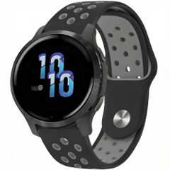 imoshion Bracelet sport en silicone  - Connexion universelle 22 mm - Black / Grey