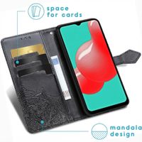 imoshion Etui de télephone Mandala Samsung Galaxy A32 (4G) - Noir