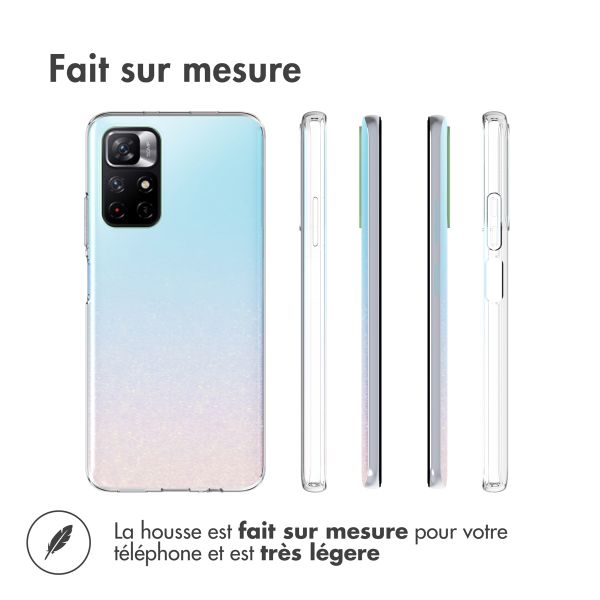 Accezz Coque Clear Xiaomi Poco M4 Pro 5G - Transparent