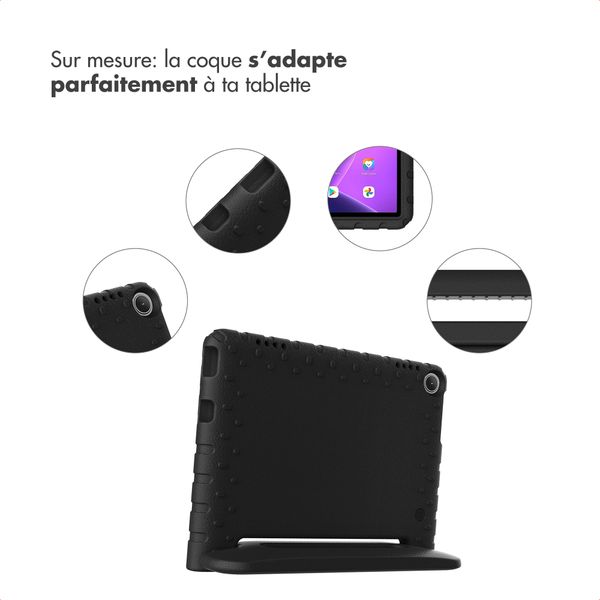 imoshion Coque kidsproof avec poignée Lenovo Tab M10 (3rd gen) - Noir