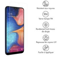 Accezz Protection d'écran en verre trempé Samsung Galaxy A20e