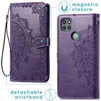 imoshion Etui de télephone Mandala Motorola Moto G9 Power - Violet