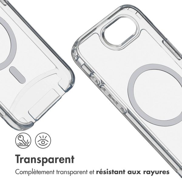 imoshion Coque MagSafe avec cordon amovible Apple iPhone 16e - Transparent