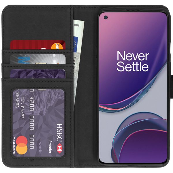 imoshion Étui de télephone portefeuille OnePlus 8T - Noir
