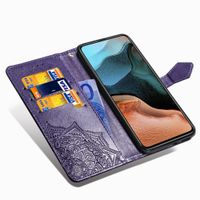 Etui de téléphone portefeuille Mandala Xiaomi Poco F2 Pro