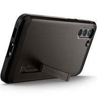 Spigen Coque Tough Armor Samsung Galaxy S21 Plus - Gunmetal