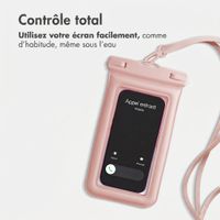 imoshion Floating Waterproof Pouch - Coque de téléphone universelle étanche - Rose