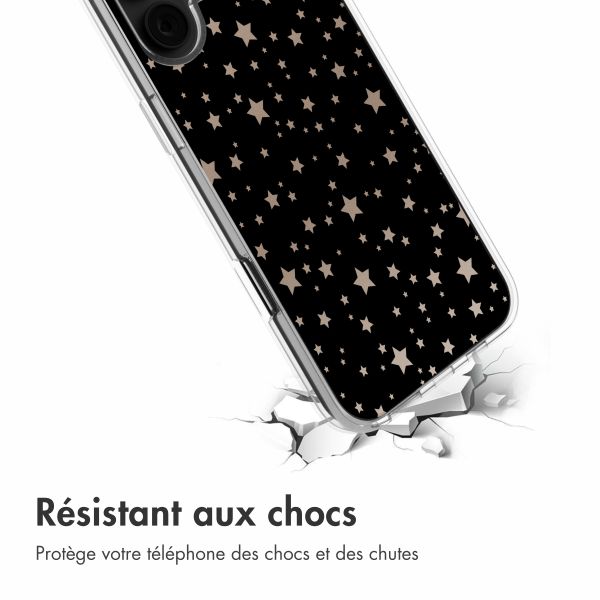 imoshion Coque Design Apple iPhone 16 - Stars Beige Reverse