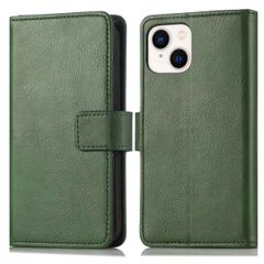 imoshion Étui de téléphone portefeuille Luxe Apple iPhone 14 Plus - Vert