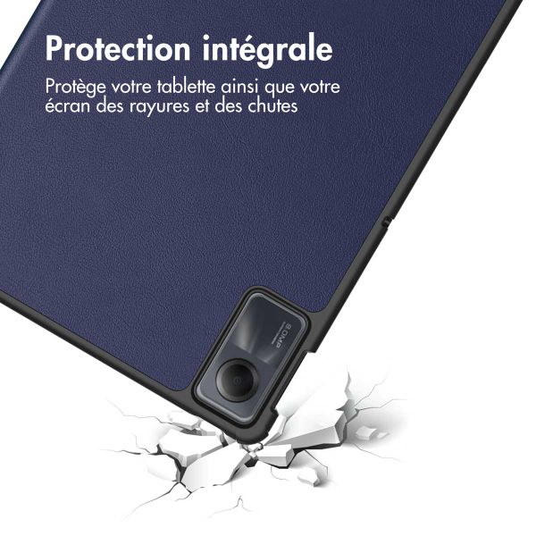 imoshion Coque tablette Trifold Xiaomi Redmi Pad SE - Bleu foncé