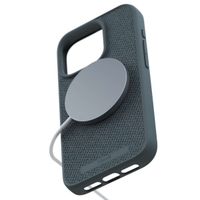 Njorð Collections Coque en tissu MagSafe iPhone 15 Pro - Dark Grey