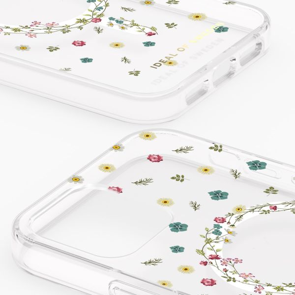 iDeal of Sweden Coque Clear MagSafe Apple iPhone 12 (Pro) - Petite Floral