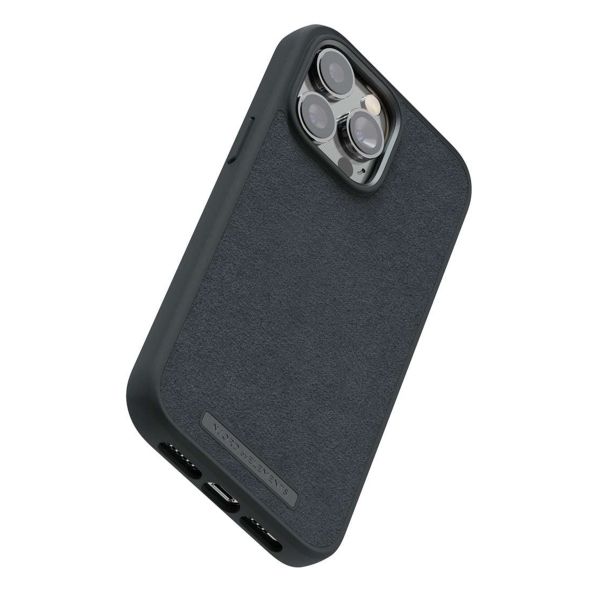 Njorð Collections Coque daim Comfort+ iPhone 14 Pro Max - Black