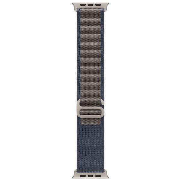 Apple Alpine Loop Band Apple Watch Series 1 á 10 / SE / Ultra (2) (44/45/46/49 mm) - Taille S - Bleu