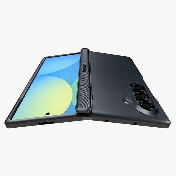 Spigen Coque Slim Armor Pro MagFit Samsung Galaxy Z Fold 7 - Metal Slate