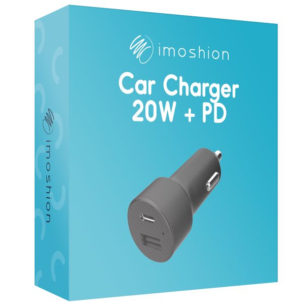 imoshion Car Charger - Chargeur de voiture - Power Delivery - 20 Watt - Blanc