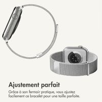 imoshion Bracelet magnétique milanais Apple Watch | 44/45/46/49 mm - Argent