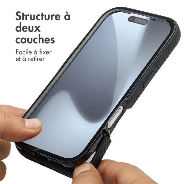 imoshion Coque 360° Full Protective Apple iPhone 17 Pro - Noir