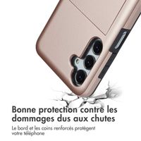 imoshion Coque arrière avec porte-cartes Samsung Galaxy A16 - Rose Doré
