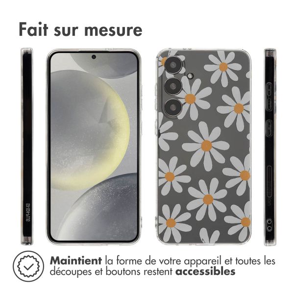 imoshion Coque Design Samsung Galaxy S24 Plus - Daisy flower