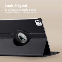 imoshion Coque tablette rotatif à 360° iPad Pro 13 (2024) M4 - Noir