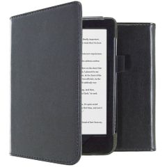 imoshion Étui de liseuse portefeuille en cuir végan Kobo Clara HD - Noir