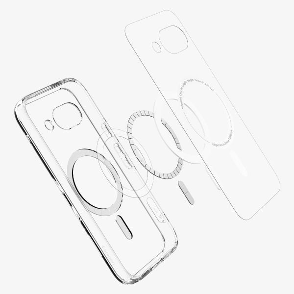 Spigen Coque Ultra Hybrid MagSafe Google Pixel 9A - Clear / White