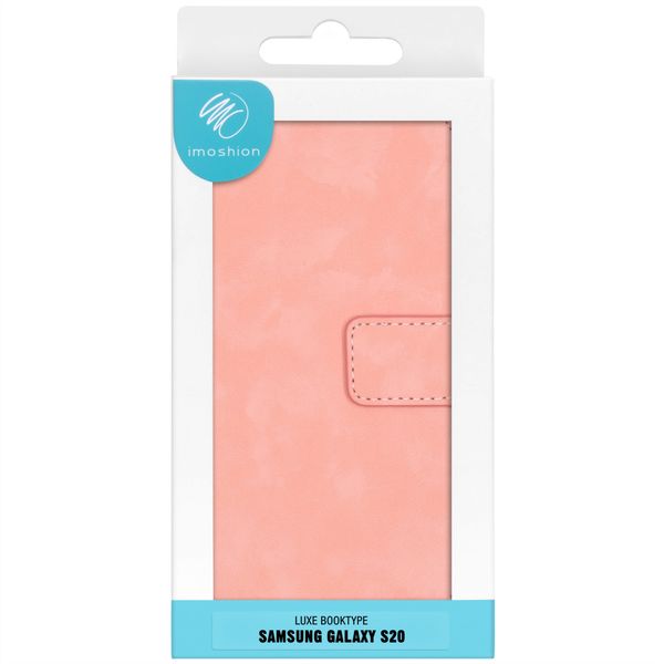 imoshion Étui de téléphone portefeuille Luxe Galaxy S20 - Rose