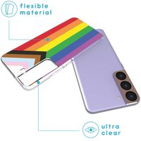 imoshion Coque Design Samsung Galaxy S22 - Rainbow flag