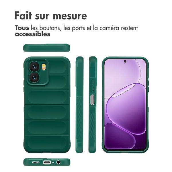imoshion EasyGrip Backcover Oppo A6x (4G/5G) - Vert foncé