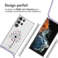 imoshion Coque Design avec cordon Samsung Galaxy S22 Ultra - Sandstone Dandelion