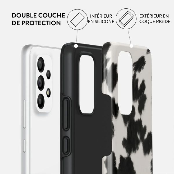 Burga Coque arrière Tough Samsung Galaxy A53 - Achromatic