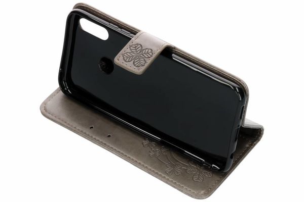 Etui de téléphone Fleurs de Trèfle Huawei P Smart Plus