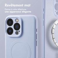 imoshion Coque Couleur avec MagSafe Apple iPhone 15 Pro Max - Lila