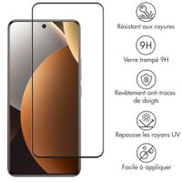 Accezz Protection d'écran en verre trempé Full Cover Xiaomi Redmi Note 15 Pro (4G)