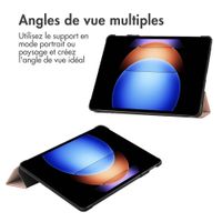 imoshion Coque tablette Trifold Xiaomi Pad 6S Pro 12.4 - Rose Doré