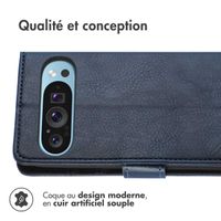 imoshion Étui de télephone portefeuille Google Pixel 9 Pro XL - Bleu foncé