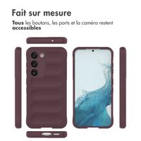 imoshion Coque arrière EasyGrip Samsung Galaxy S23 - Aubergine