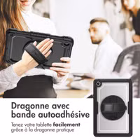 Accezz Coque arrière Defender XT Samsung Galaxy Tab A9 Plus - Transparent