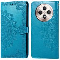 imoshion Etui de téléphone portefeuille Mandala Oppo Reno 12F 5G - Turquoise