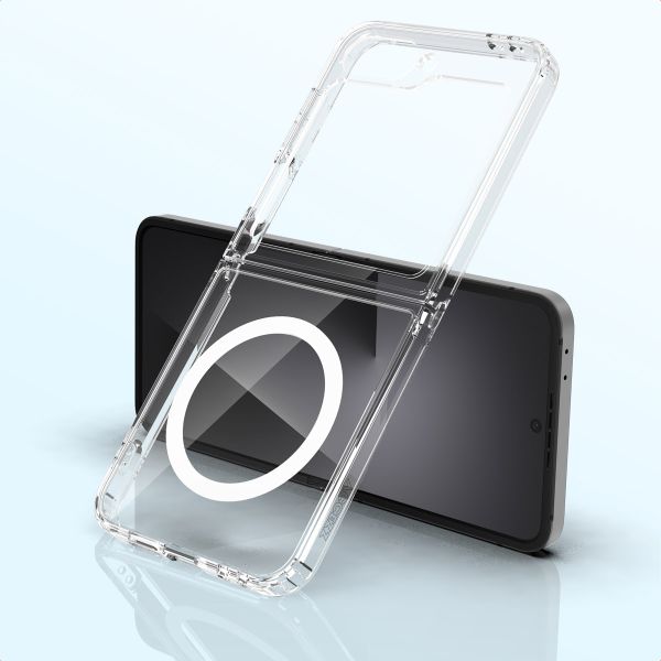 Accezz Coque Xtreme Impact Samsung Galaxy Z Flip 7 FE - Transparent