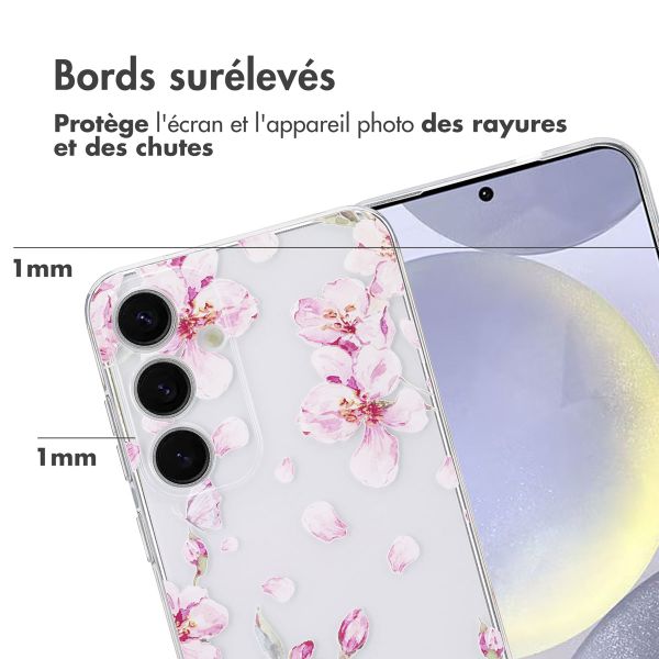 imoshion Coque Design Samsung Galaxy S25 Plus - Blossom Watercolor
