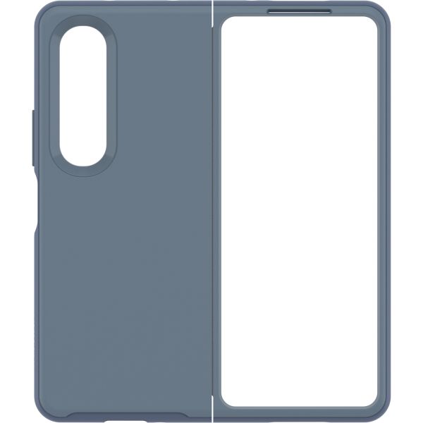 OtterBox Coque arrière Symmetry Flex Samsung Galaxy Fold 4 - Bleu