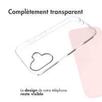 Accezz Coque Clear iPhone 16 - Transparent