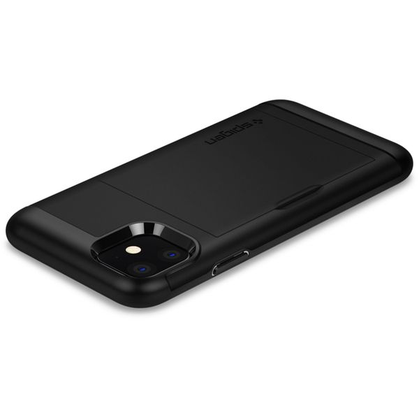 Spigen Coque Slim Armor CS iPhone 11 - Noir