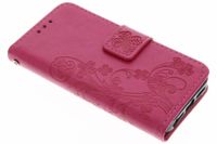 Etui de téléphone Fleurs de Trèfle iPhone SE / 5 / 5s - Rose