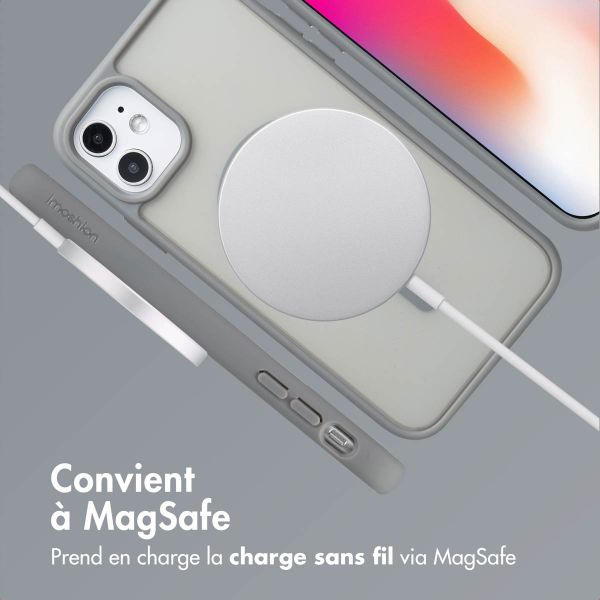 imoshion Coque Color Guard avec MagSafe iPhone 11 - Gris