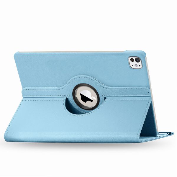 imoshion Coque tablette rotatif à 360° iPad Pro 11 (2024) M4 - Bleu clair