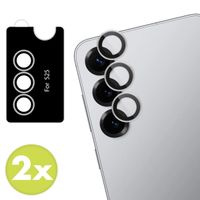 imoshion Lot de 2 protections d'objectif de caméra Samsung Galaxy S25 - Silver Shadow