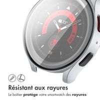 imoshion Coque rigide à couverture complète Samsung Galaxy Watch 6 44 mm - Argent